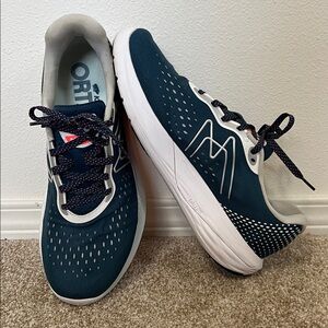 Karhu Ortix Teal and White Running Shoes